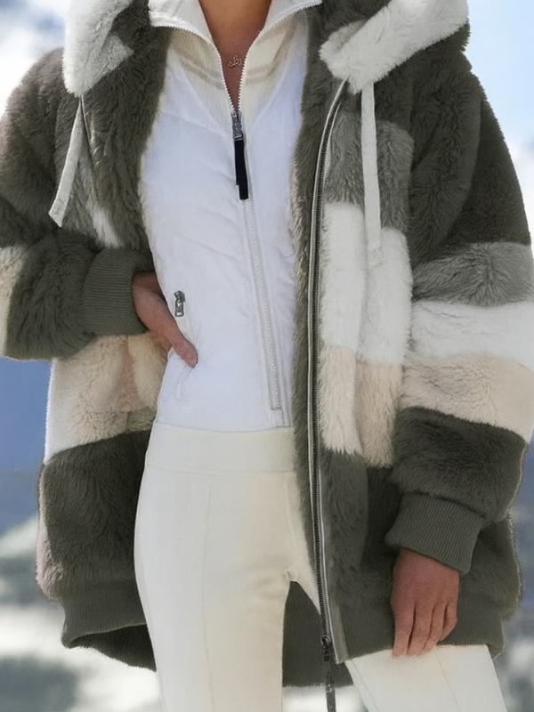 Elegante Cappotto da Donna in Lana con Imbottitura