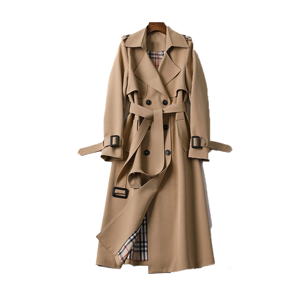 Cappotto Trench Donna a Doppio Bottone