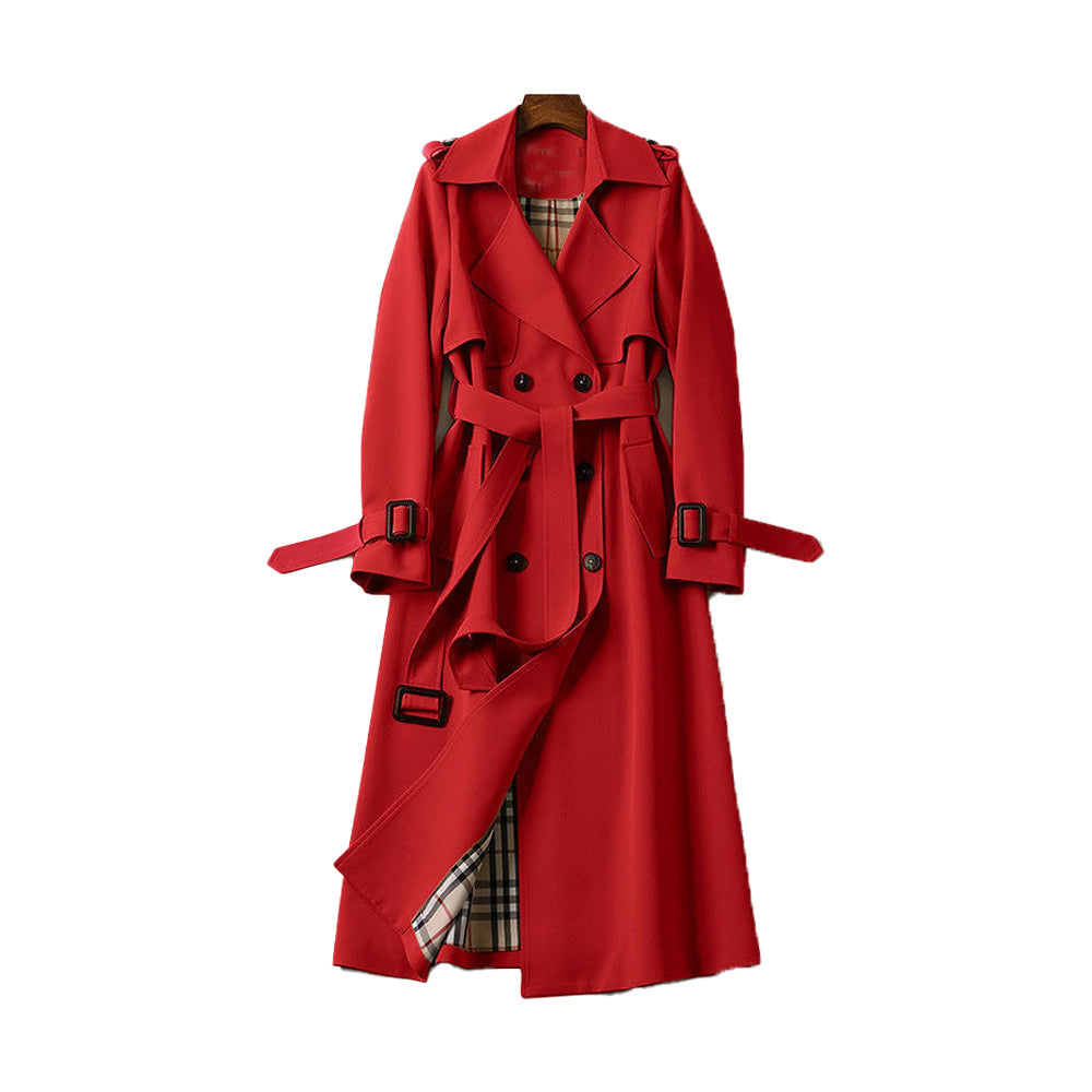 Cappotto Trench Donna a Doppio Bottone