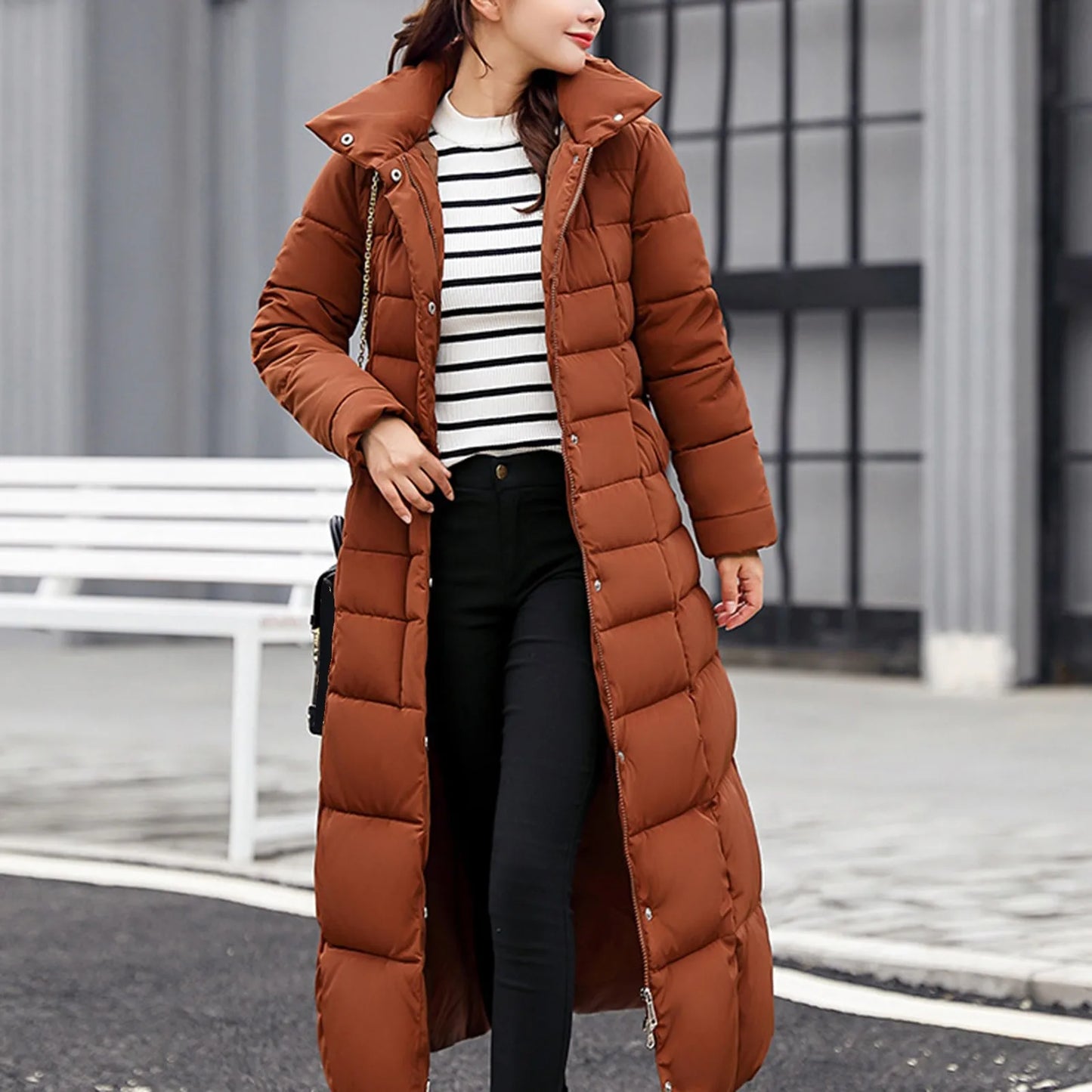 Giacca Parka Lunga da Donna Invernale
