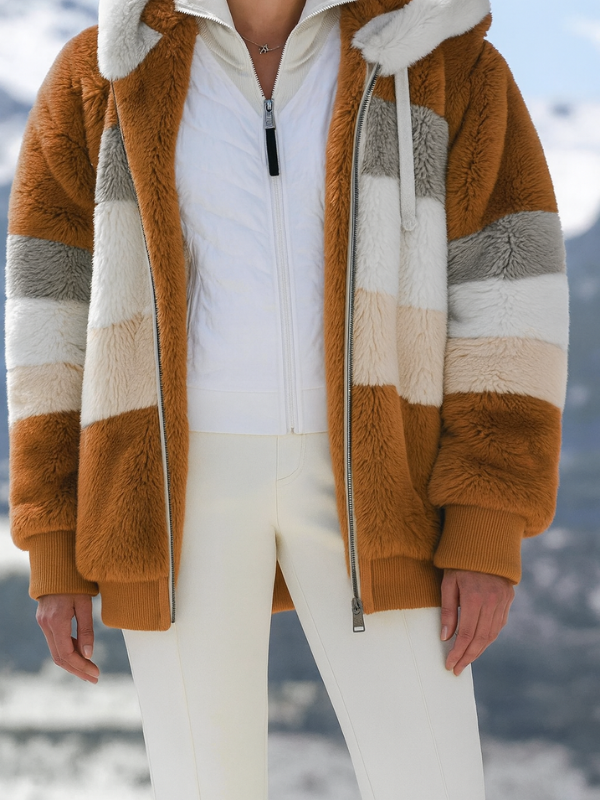 Elegante Cappotto da Donna in Lana con Imbottitura