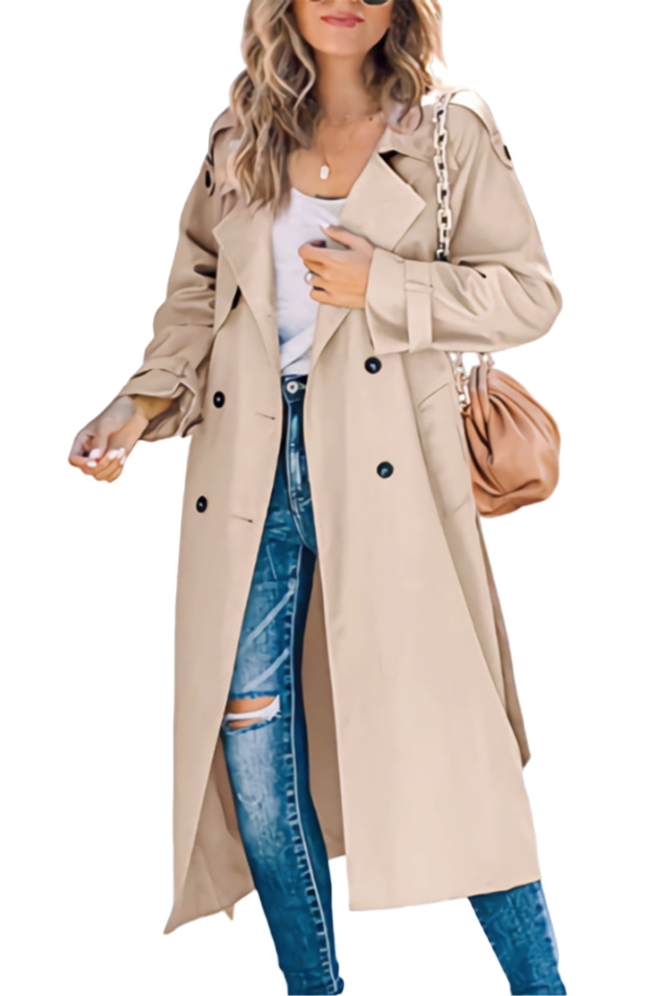 Cappotto Trench da Donna  Vestibilità Relaxed