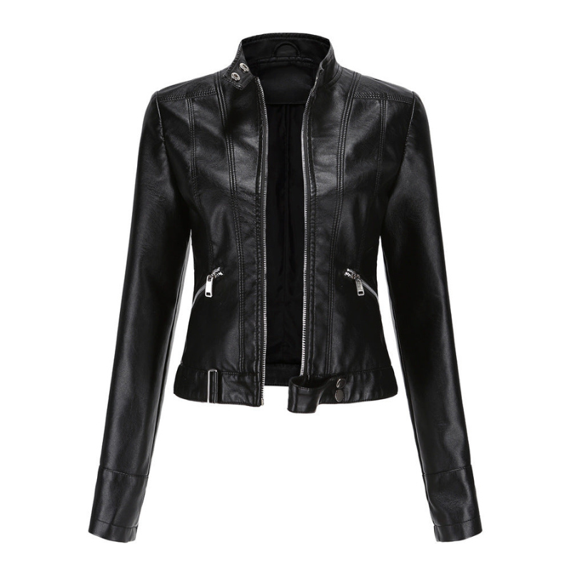 Giacca da Donna in Pelle Elegante e Versatile