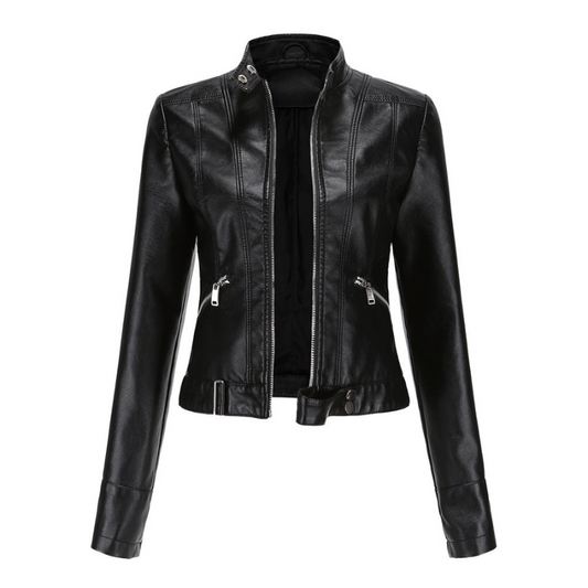Giacca da Donna in Pelle Elegante e Versatile