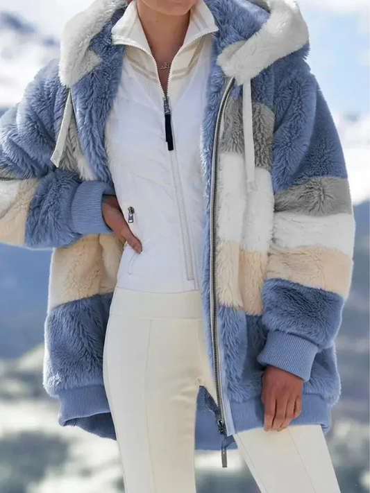 Elegante Cappotto da Donna in Lana con Imbottitura