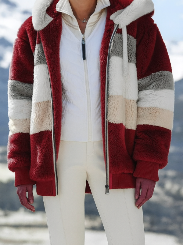 Elegante Cappotto da Donna in Lana con Imbottitura
