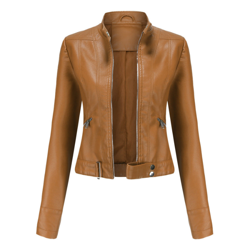 Giacca da Donna in Pelle Elegante e Versatile